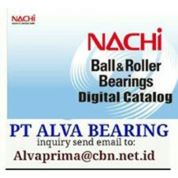 NACHI BEARINGS ROLLER BALL PT ALVA BEARING SHPERICALL TAPER BEARING NACHI