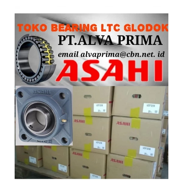 PT ALVA PRIMA BEARING ASAHI PILLOW BLOCK BEARING UCP UCF 